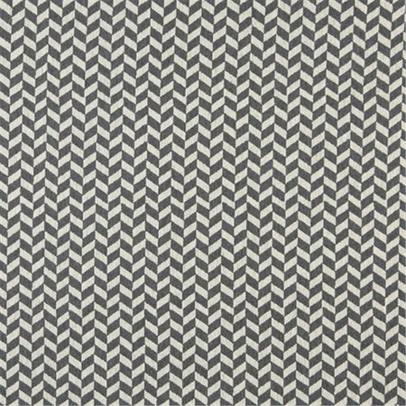 FINE-LINE 54 in. Wide Cadet Blue And Off White- Herringbone Slanted Check Designer Quality Upholstery Fabric FI2933924